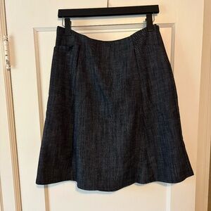 Lesley Evers KYLIE Skirt Denim size Large NWT